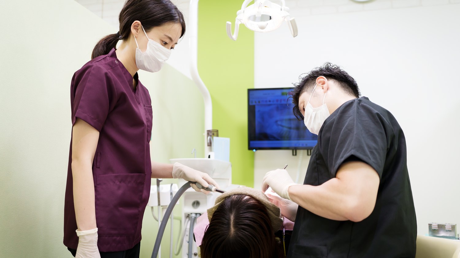 歯周病の口腔内検査